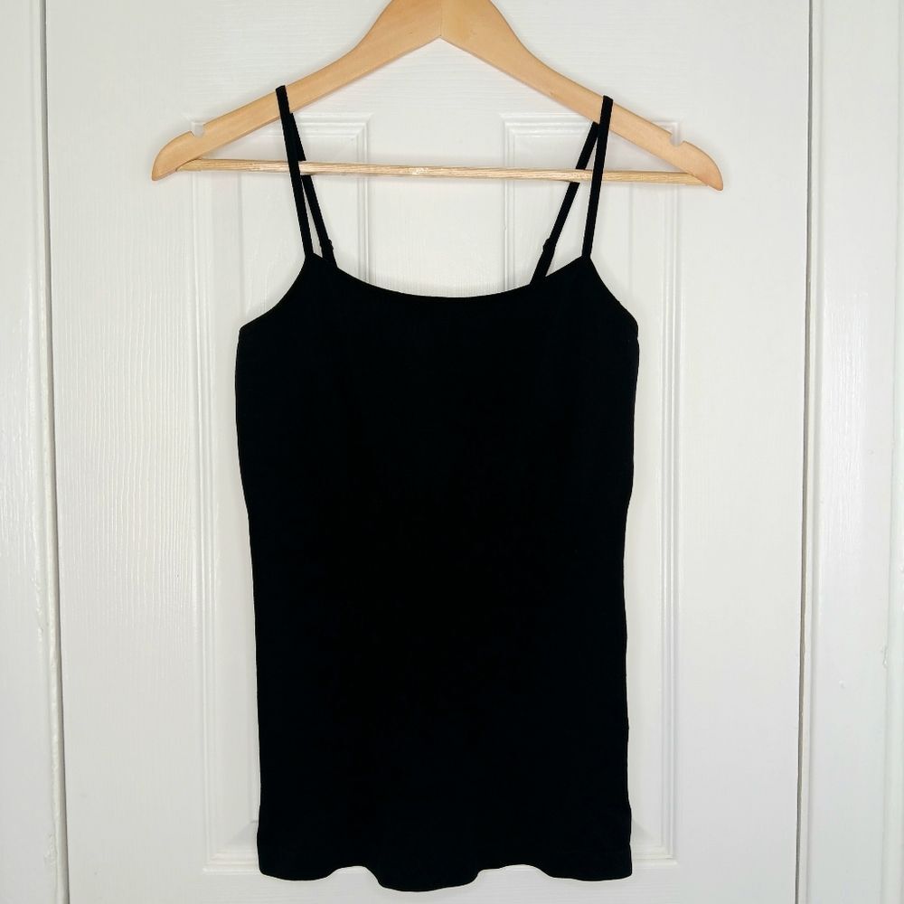 SKINNYGIRL Women’s Black Shapewear Tank Top Large Slimming Control Stretch